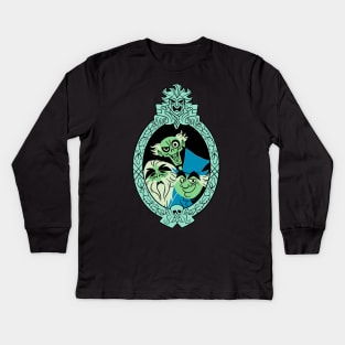 Haunted Hitchhiking ghosts Kids Long Sleeve T-Shirt